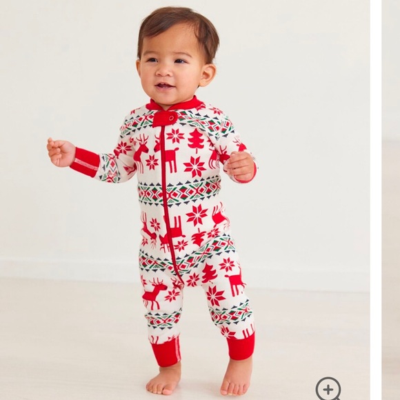 Baby Holiday Zip Sleeper Dear Dear - Picture 4 of 4